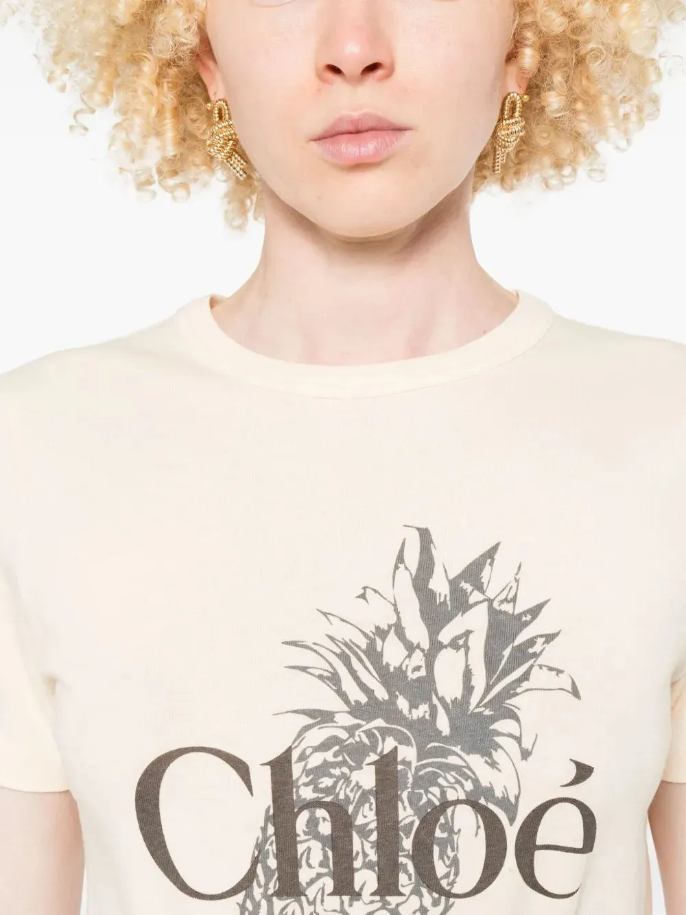 JH11 TENDER PEACH ORGANIC COTTON T-SHIRT sold by Lord & Taylor product image thumbnail 5