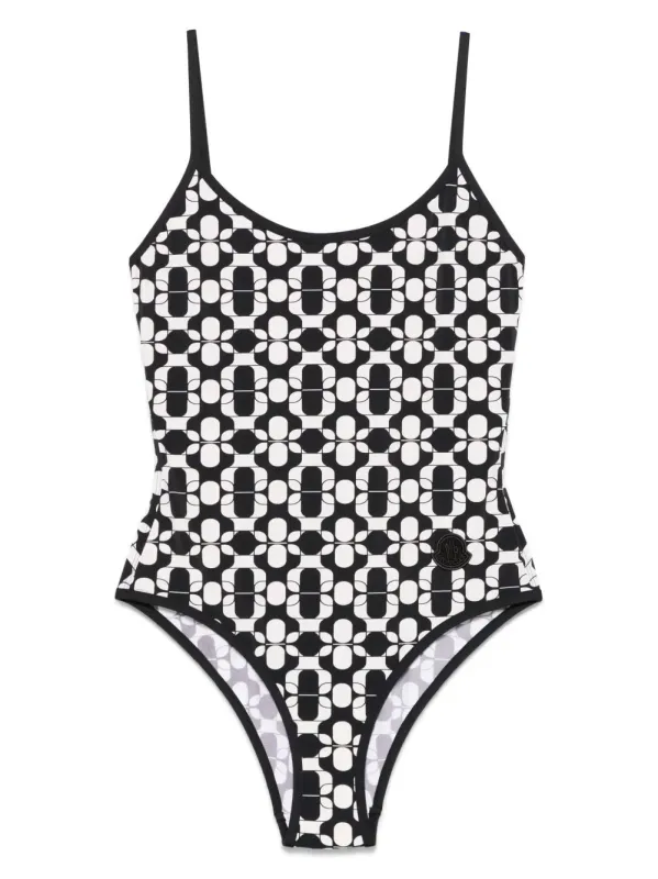 GEOMETRIC PRINT SWIMSUIT made by Moncler