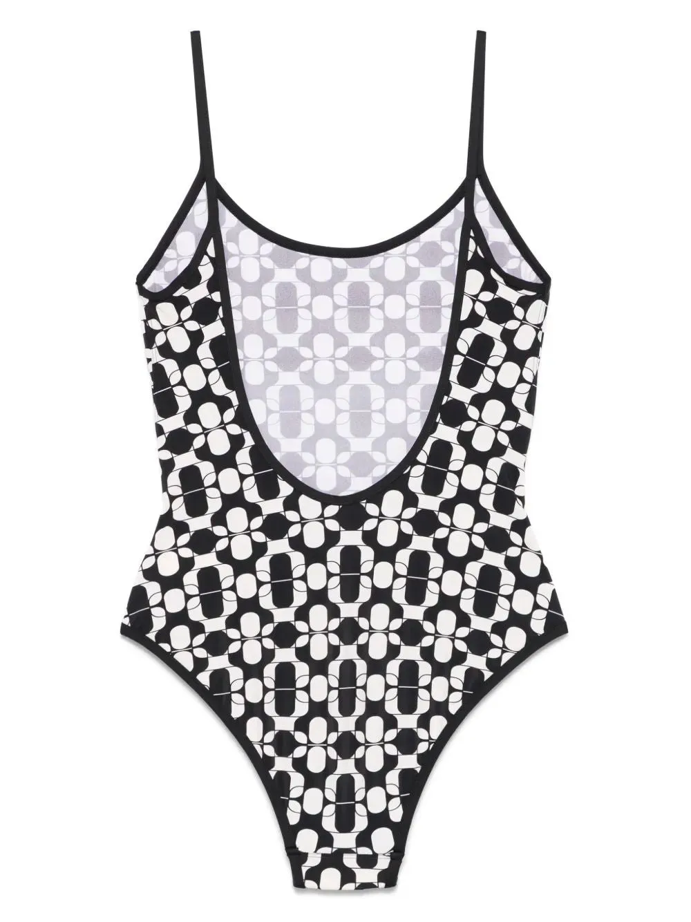 GEOMETRIC PRINT SWIMSUIT sold by Lord & Taylor product image thumbnail 2