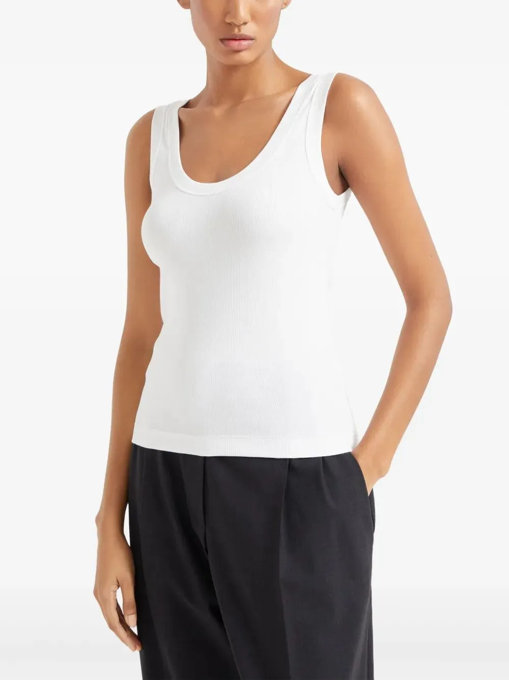 RIBBED JERSEY TOP sold by Lord & Taylor product image thumbnail 2