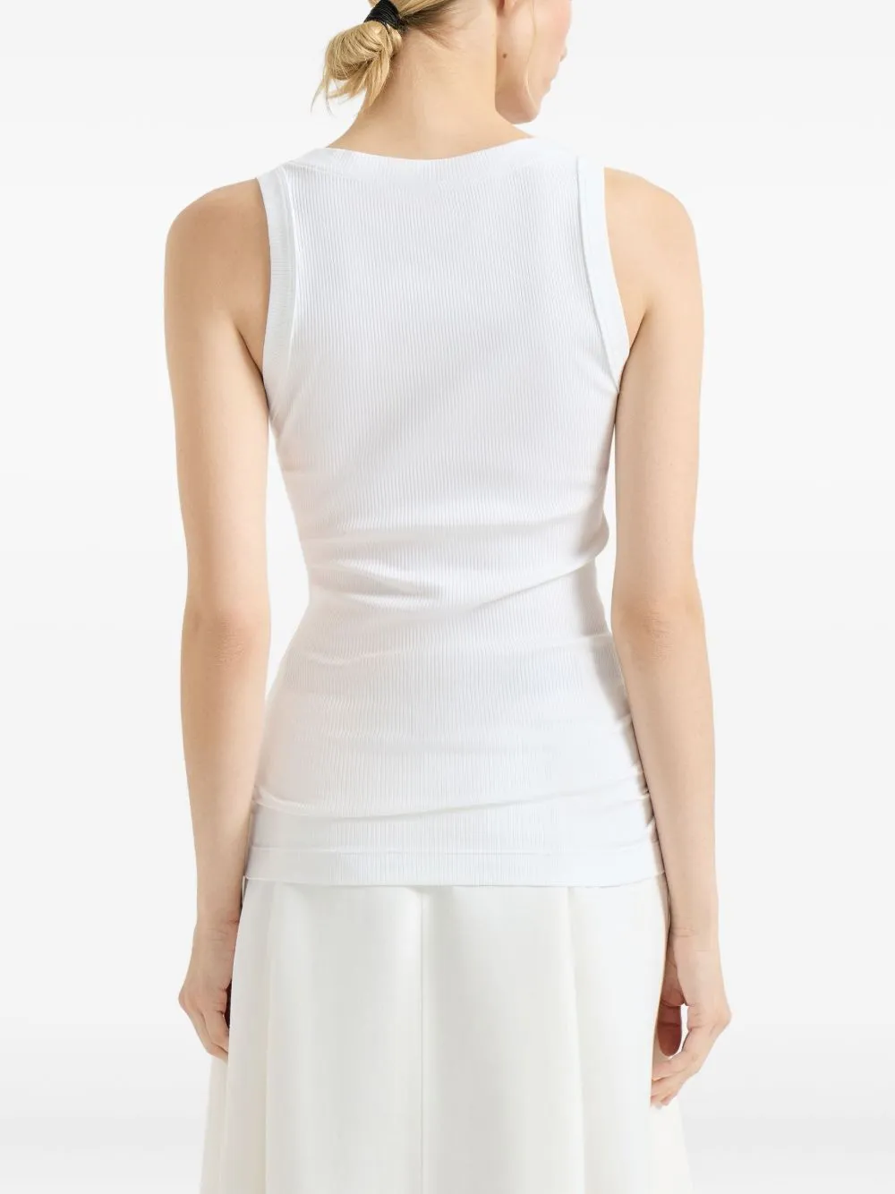 RIBBED JERSEY TANK TOP sold by Lord & Taylor product image thumbnail 2