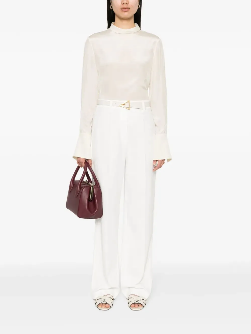 COTTON PLEATED TROUSERS sold by Lord & Taylor product image thumbnail 2