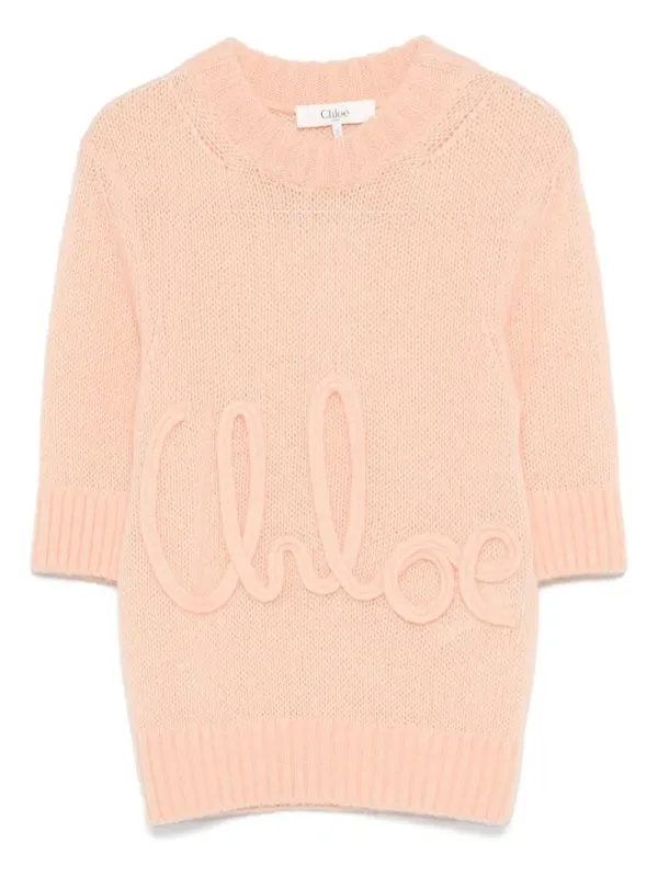LOGO KNIT SWEATER made by Chloe
