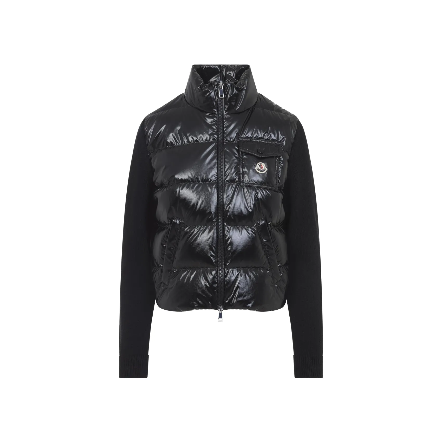 PADDED ZIP-UP WOOL CARDIGAN sold by Lord & Taylor