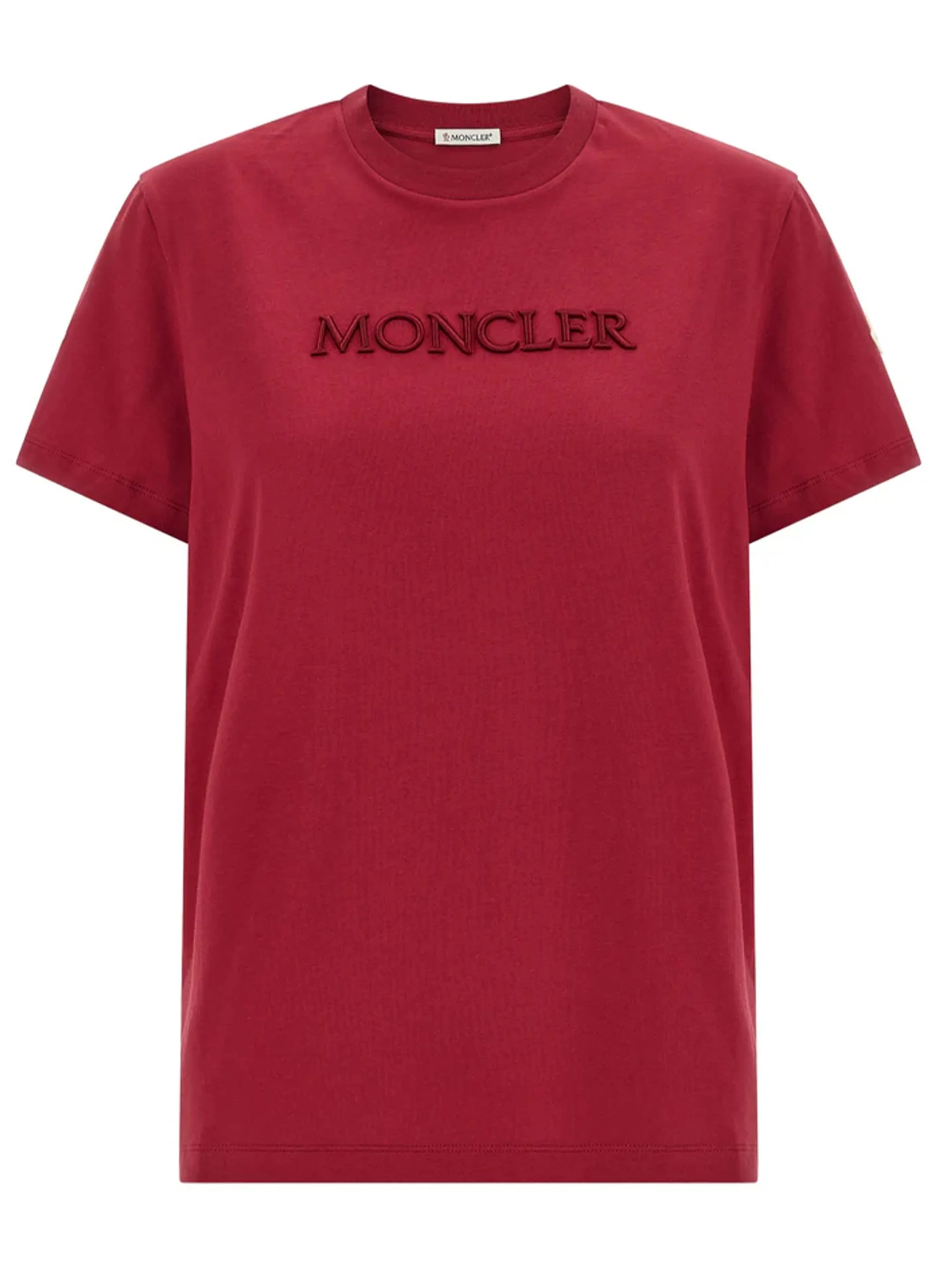 DARK RED ORGANIC COTTON SS T-SHIRT sold by Lord & Taylor