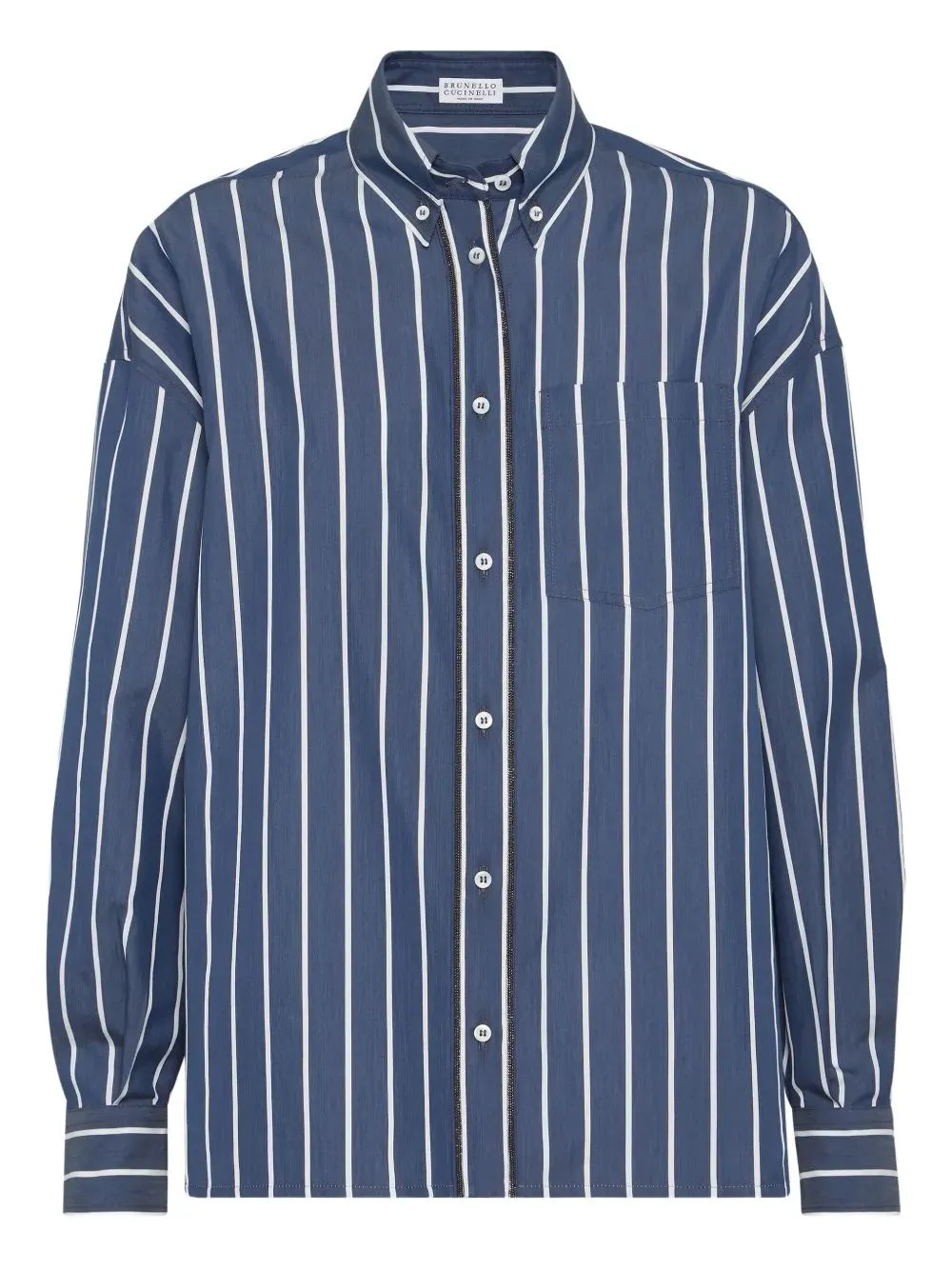 STRIPED POPLIN SHIRT sold by Lord & Taylor