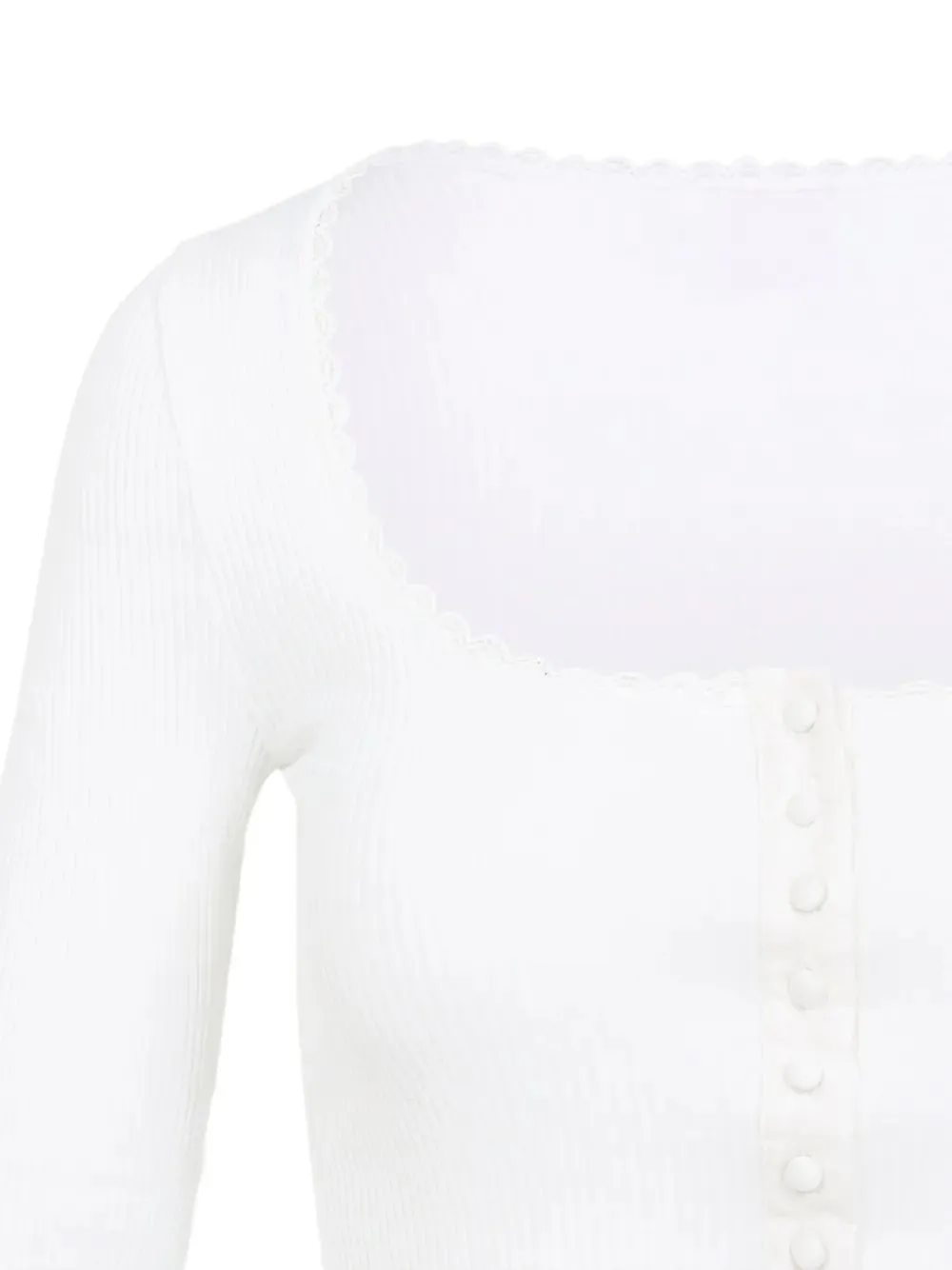 COTTON RIBBED CARDIGAN sold by Lord & Taylor product image thumbnail 3