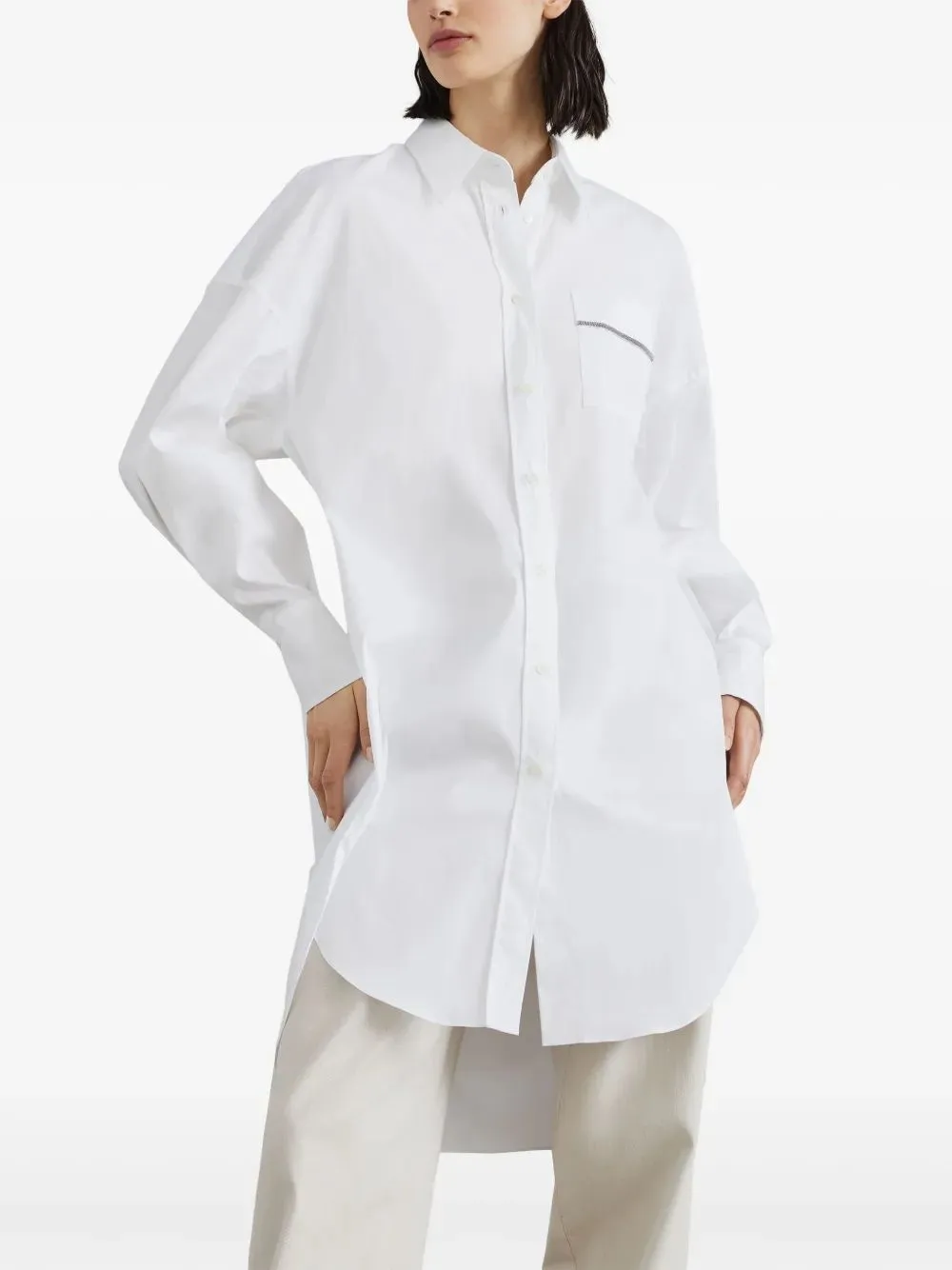 COTTON POPLIN SHIRT sold by Lord & Taylor product image thumbnail 2