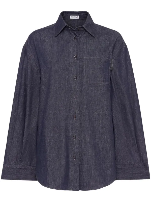 MONILI DENIM SHIRT made by Brunello Cucinelli