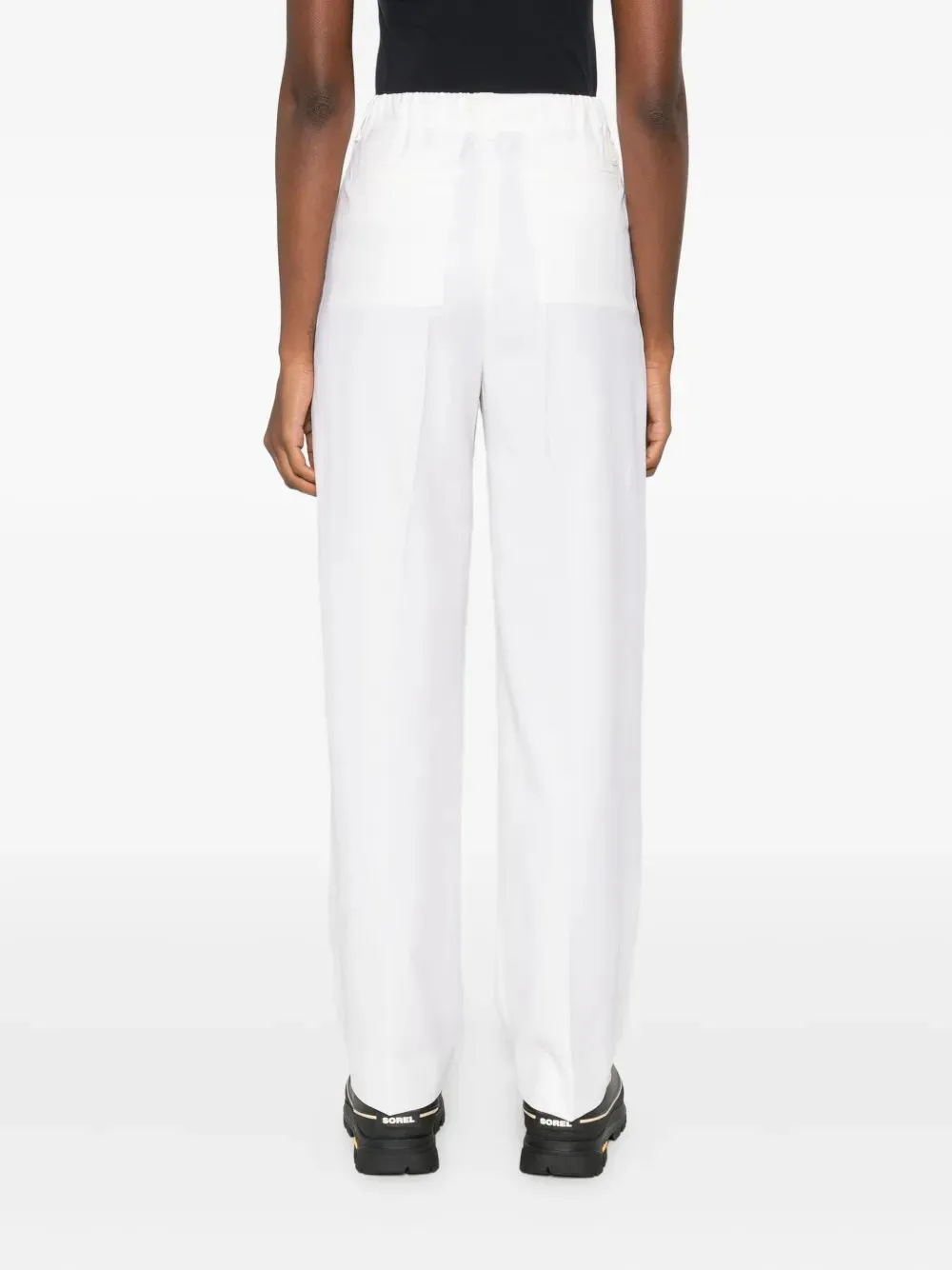 CREAM WOOL TROUSERS sold by Lord & Taylor product image thumbnail 4