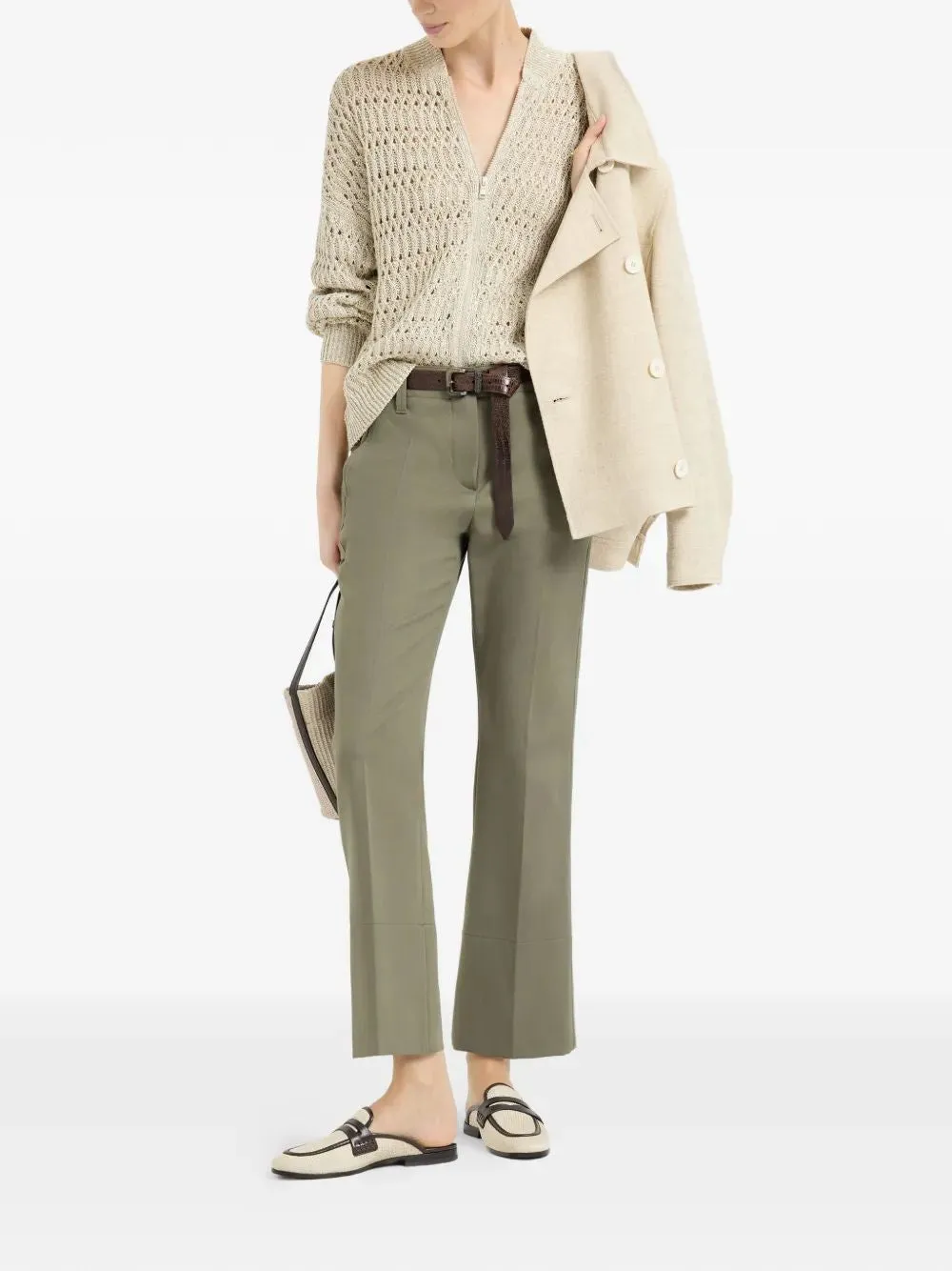 COTTON TROUSERS sold by Lord & Taylor product image thumbnail 2