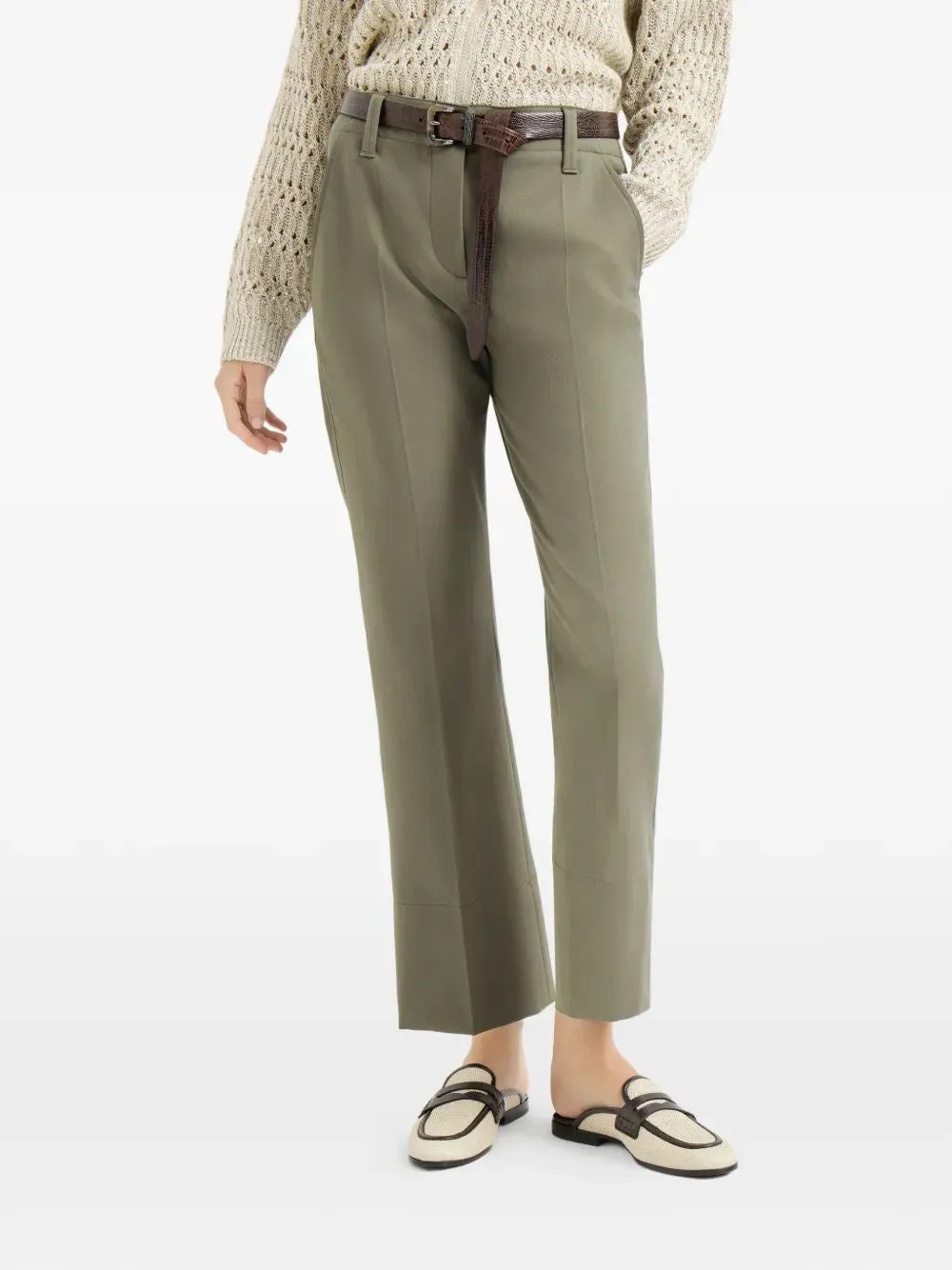 COTTON TROUSERS sold by Lord & Taylor product image thumbnail 4