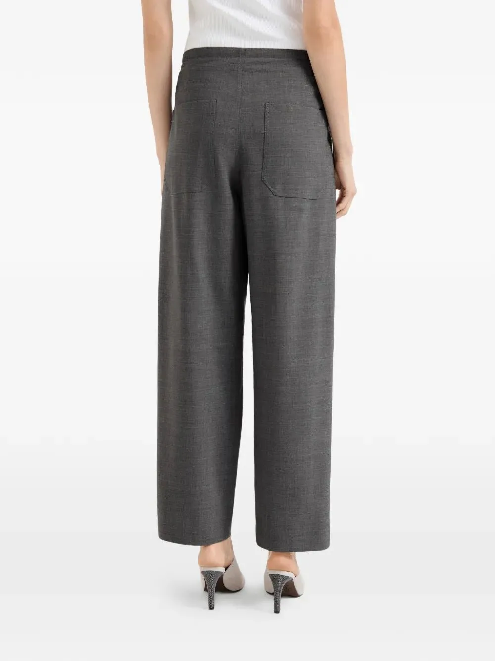 VIRGIN WOOL POLYAMIDE TROUSERS sold by Lord & Taylor product image thumbnail 3