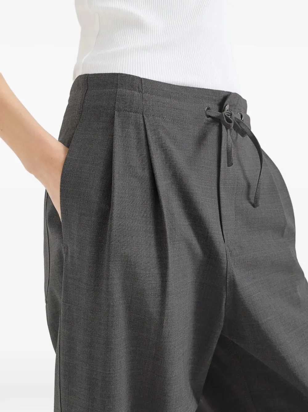 VIRGIN WOOL POLYAMIDE TROUSERS sold by Lord & Taylor product image thumbnail 4