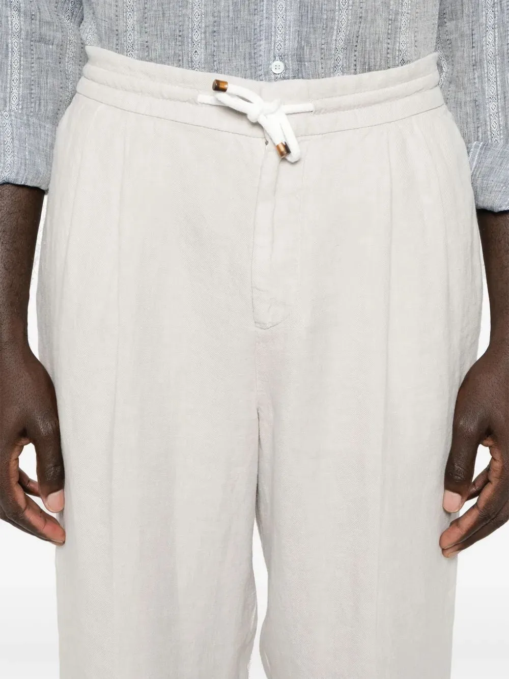 LINEN DRAWCORD TROUSERS sold by Lord & Taylor product image thumbnail 5