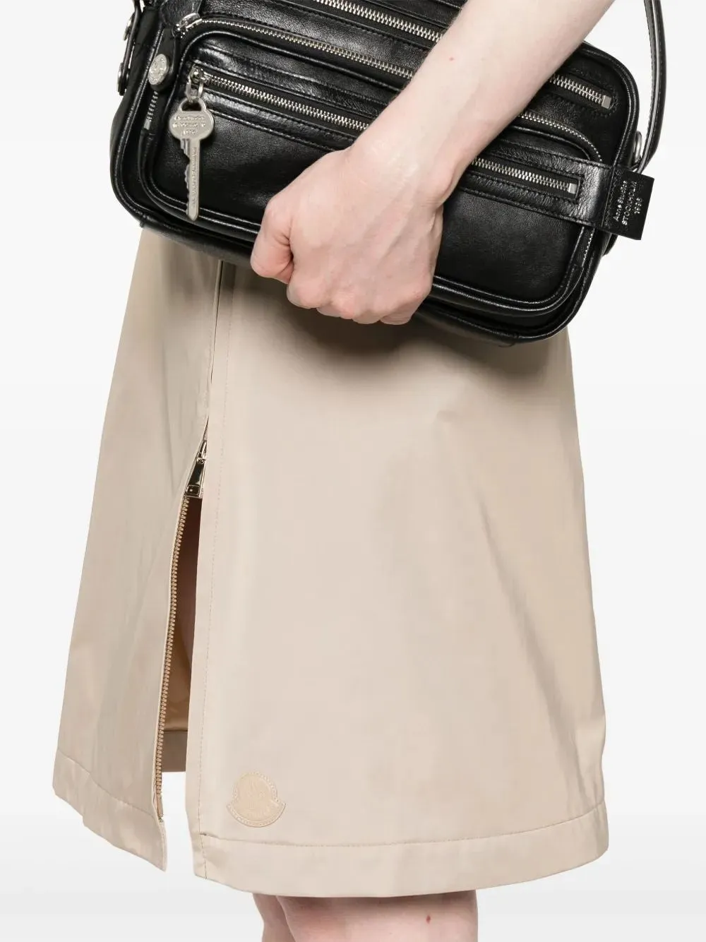 ZIPPED MIDI SKIRT sold by Lord & Taylor product image thumbnail 5