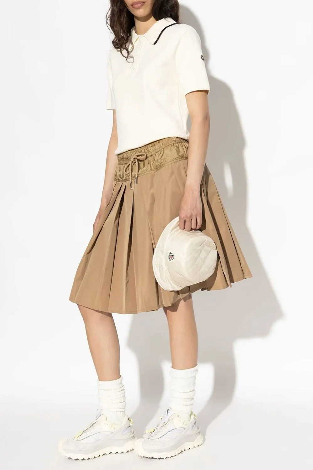 TAN POLYESTER COTTON SKIRT sold by Lord & Taylor product image thumbnail 4