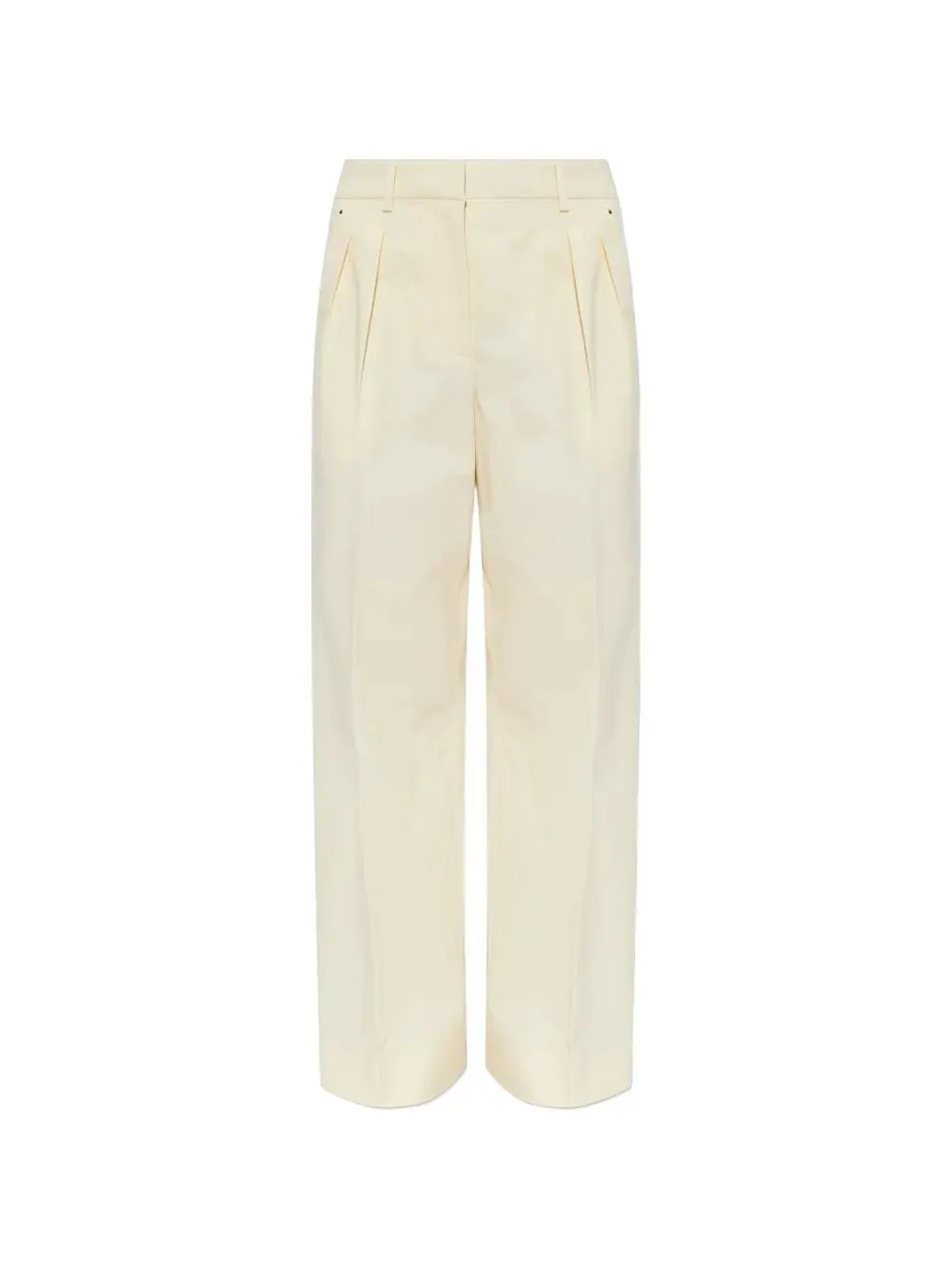 NATURAL COTTON VISCOSE TROUSERS sold by Lord & Taylor