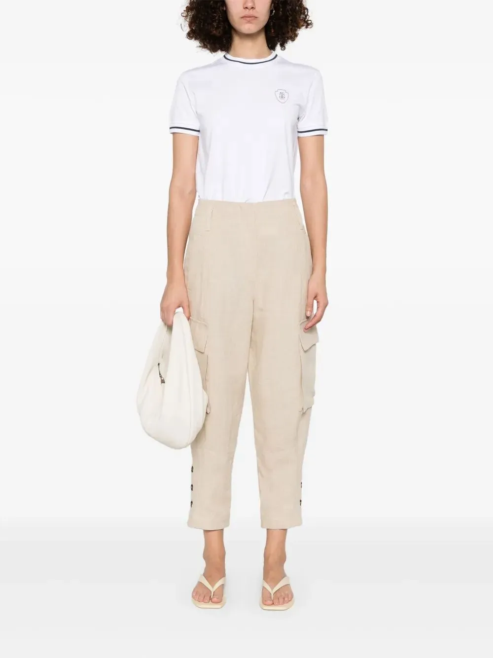 BEIGE LINEN TROUSERS sold by Lord & Taylor product image thumbnail 2