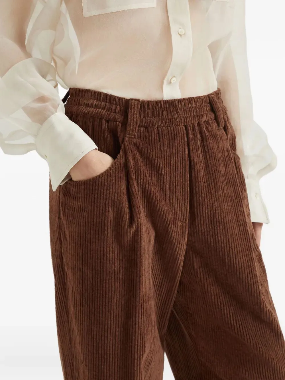 COTTON TROUSERS sold by Lord & Taylor product image thumbnail 5
