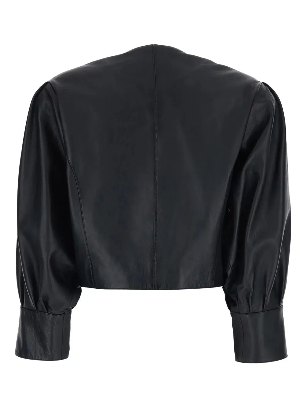 CROPPED LEATHER JACKET sold by Lord & Taylor product image thumbnail 2