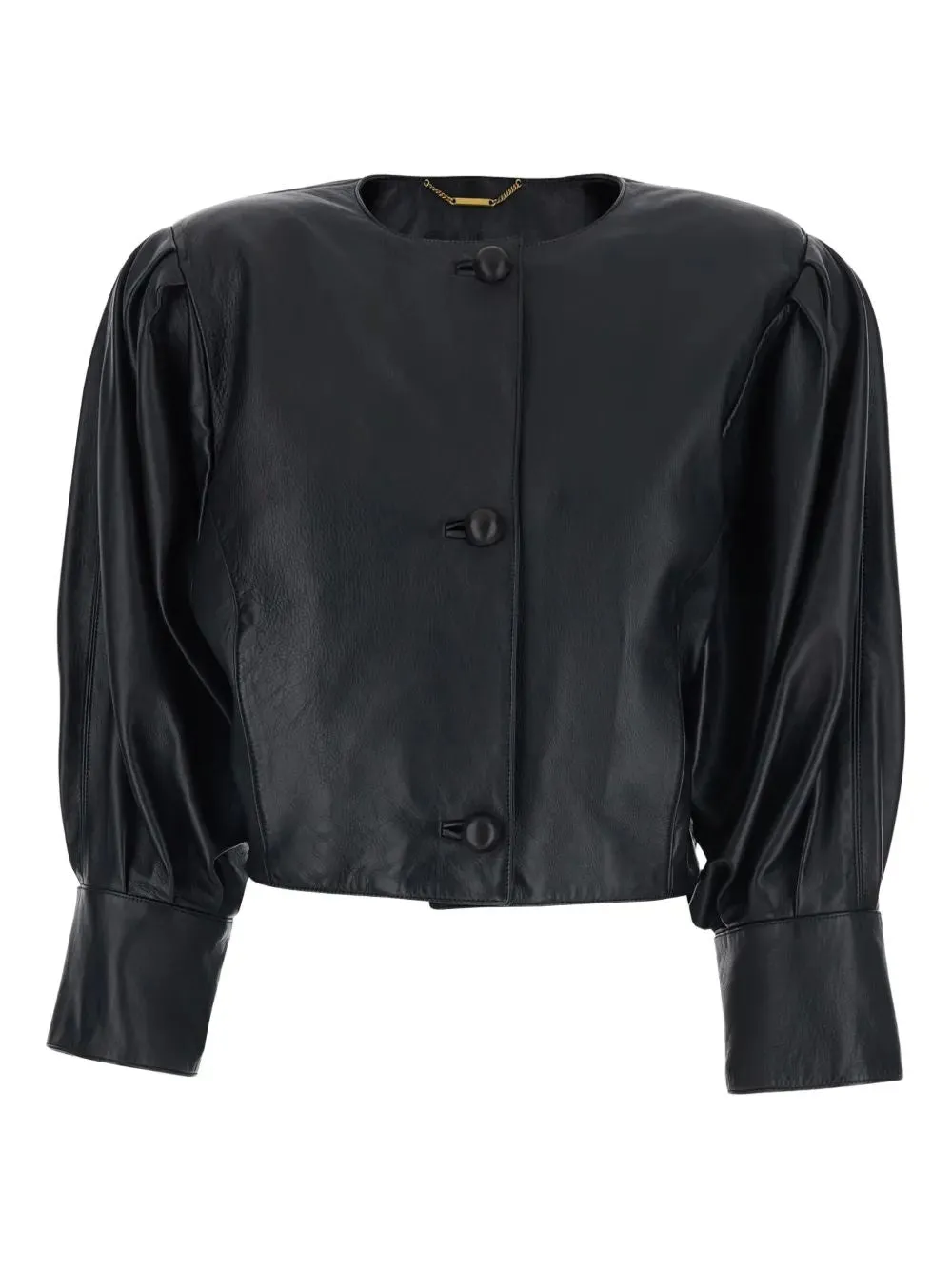 CROPPED LEATHER JACKET sold by Lord & Taylor