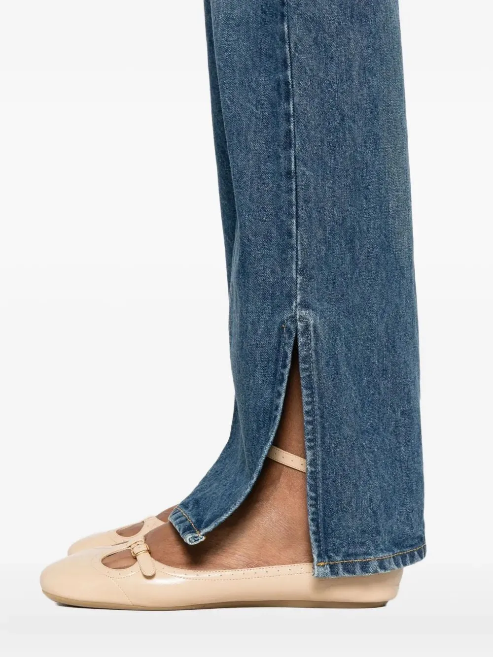 STRAIGHT JEANS IN DENIM sold by Lord & Taylor product image thumbnail 5