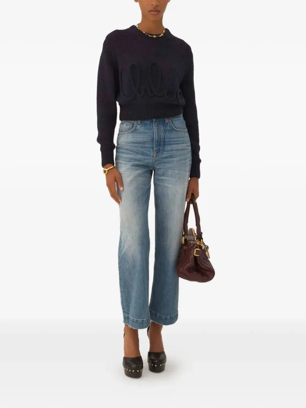 HIGH RISE WIDE JEANS sold by Lord & Taylor product image thumbnail 2