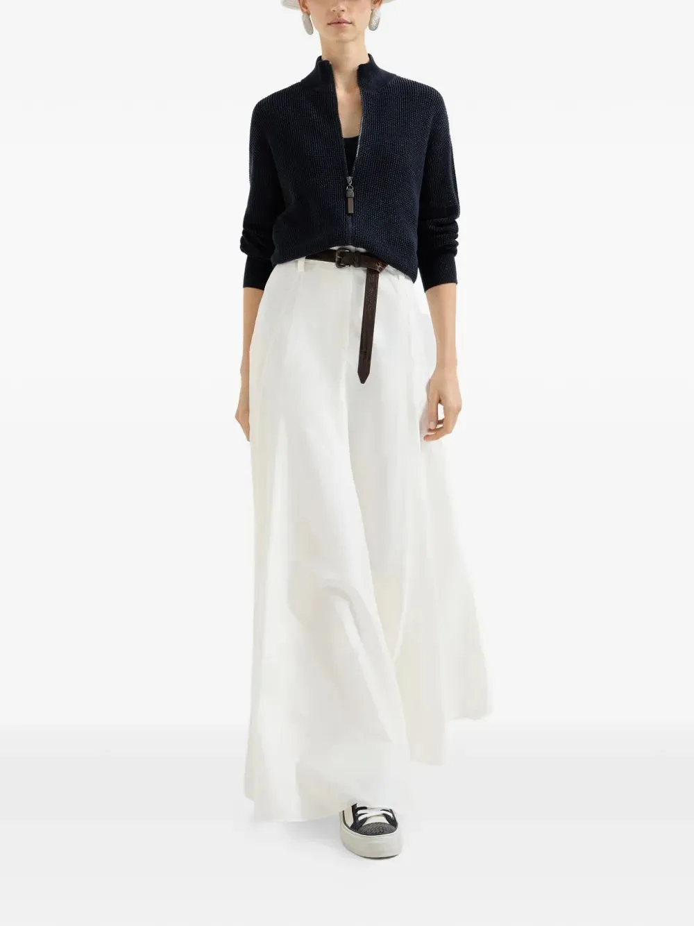 COTTON VISCOSE CARDIGAN sold by Lord & Taylor product image thumbnail 2