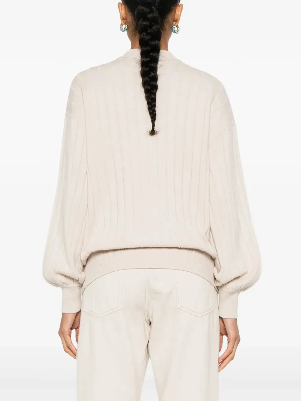 RIBBED KNIT CREWNECK SWEATER sold by Lord & Taylor product image thumbnail 4