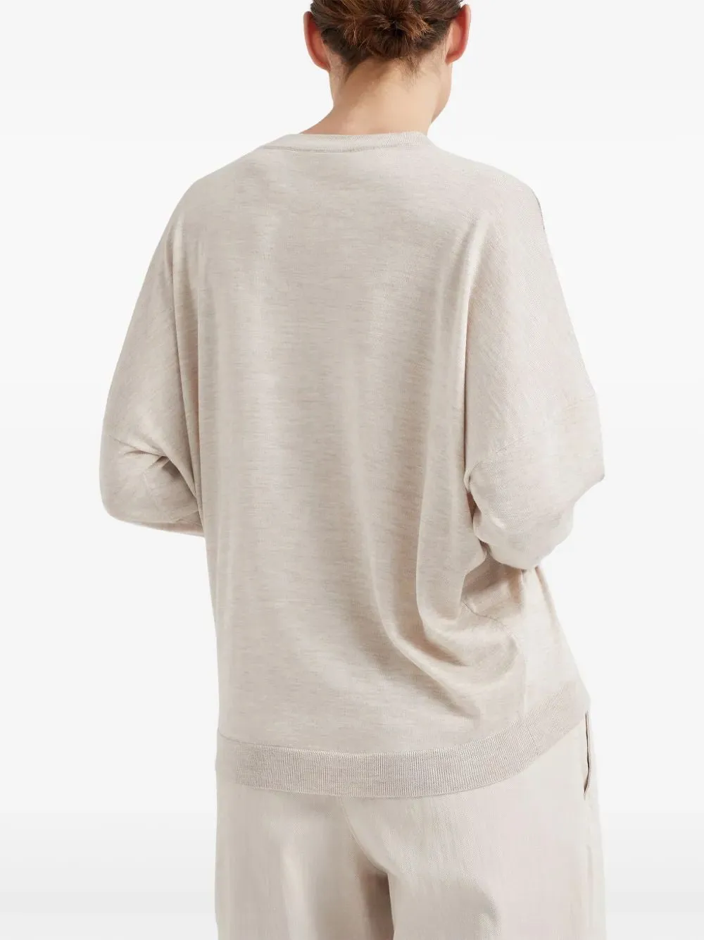 CASHMERE SILK CREWNECK SWEATER sold by Lord & Taylor product image thumbnail 4