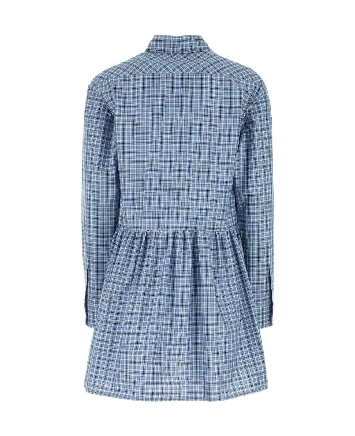 CHECKED POPLIN SHIRT DRESS sold by Lord & Taylor product image thumbnail 2