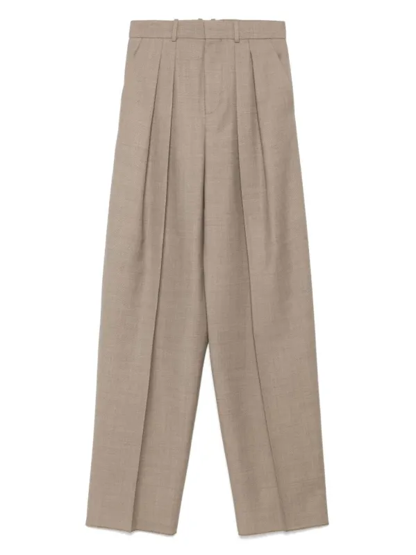 WIDE LEG WOOL TROUSERS sold by Lord & Taylor
