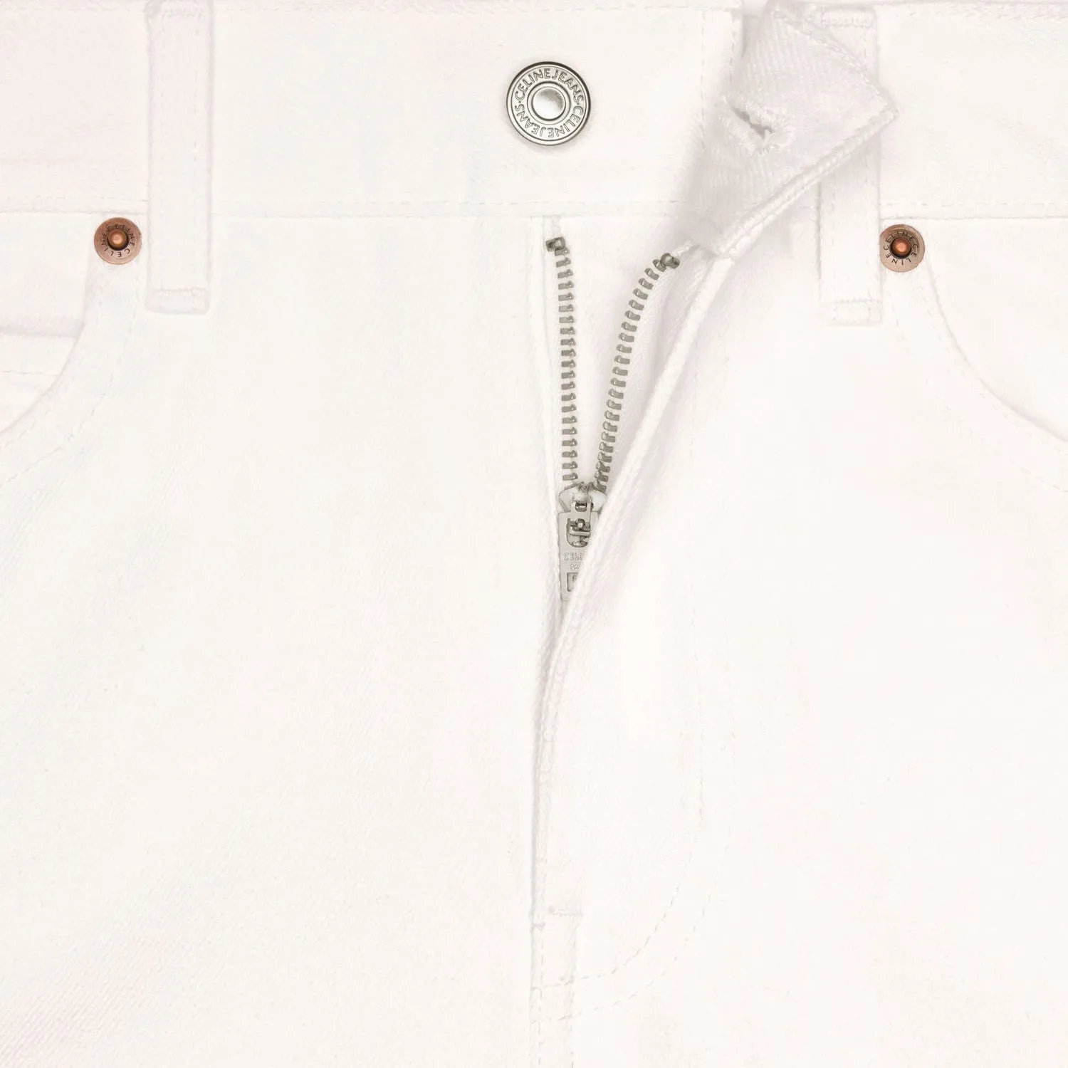 COTTON DENIM JEANS sold by Lord & Taylor product image thumbnail 4