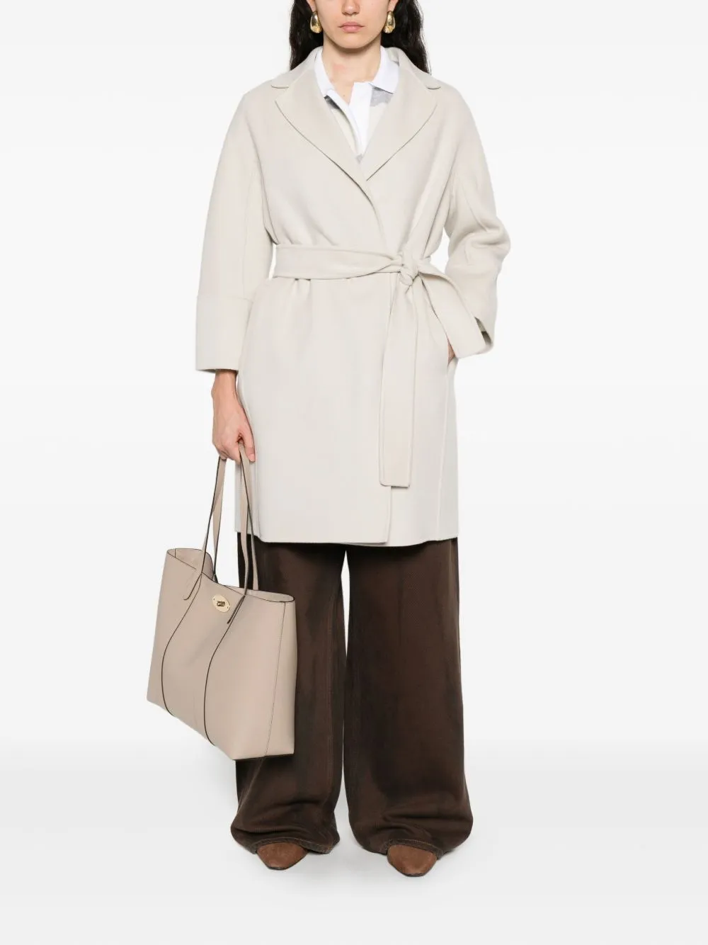 VIRGIN WOOL BELTED COAT sold by Lord & Taylor product image thumbnail 4