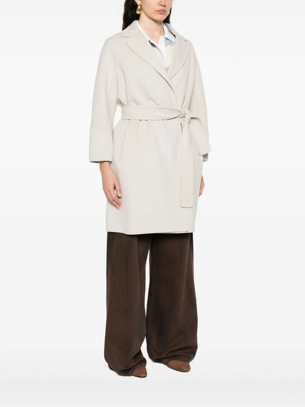 VIRGIN WOOL BELTED COAT sold by Lord & Taylor product image thumbnail 3