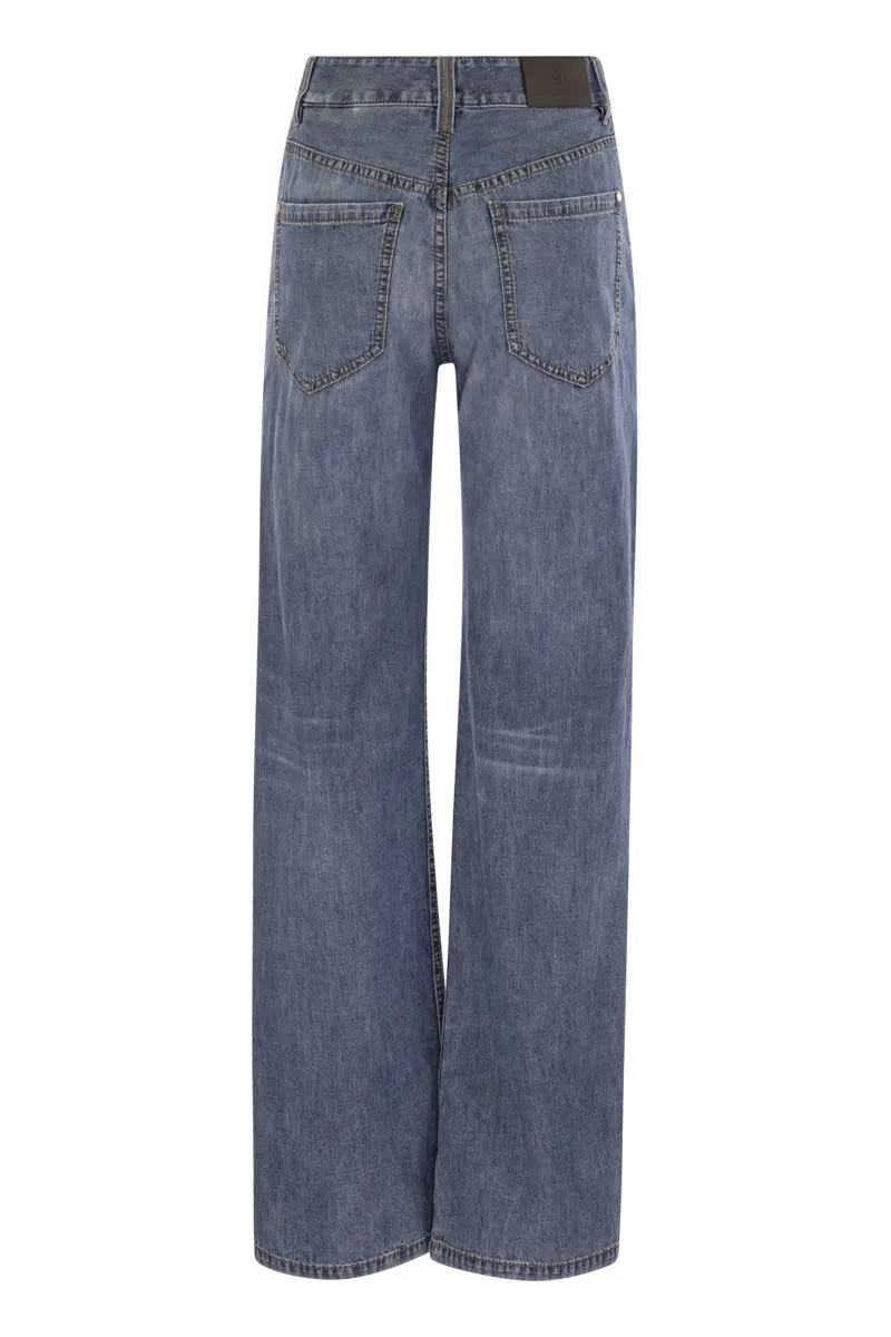 JEANS WIDE LEG sold by Lord & Taylor product image thumbnail 2