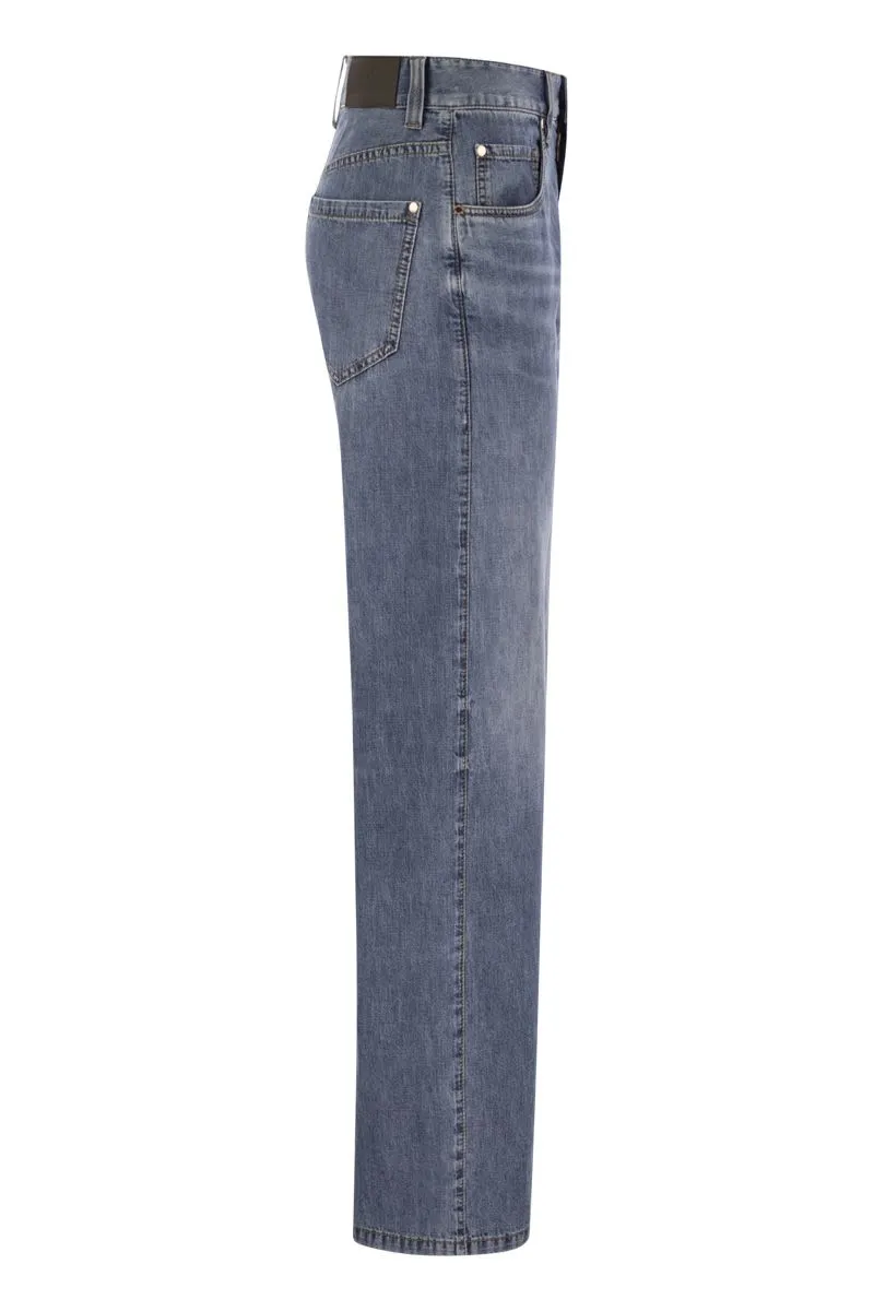 JEANS WIDE LEG sold by Lord & Taylor product image thumbnail 3