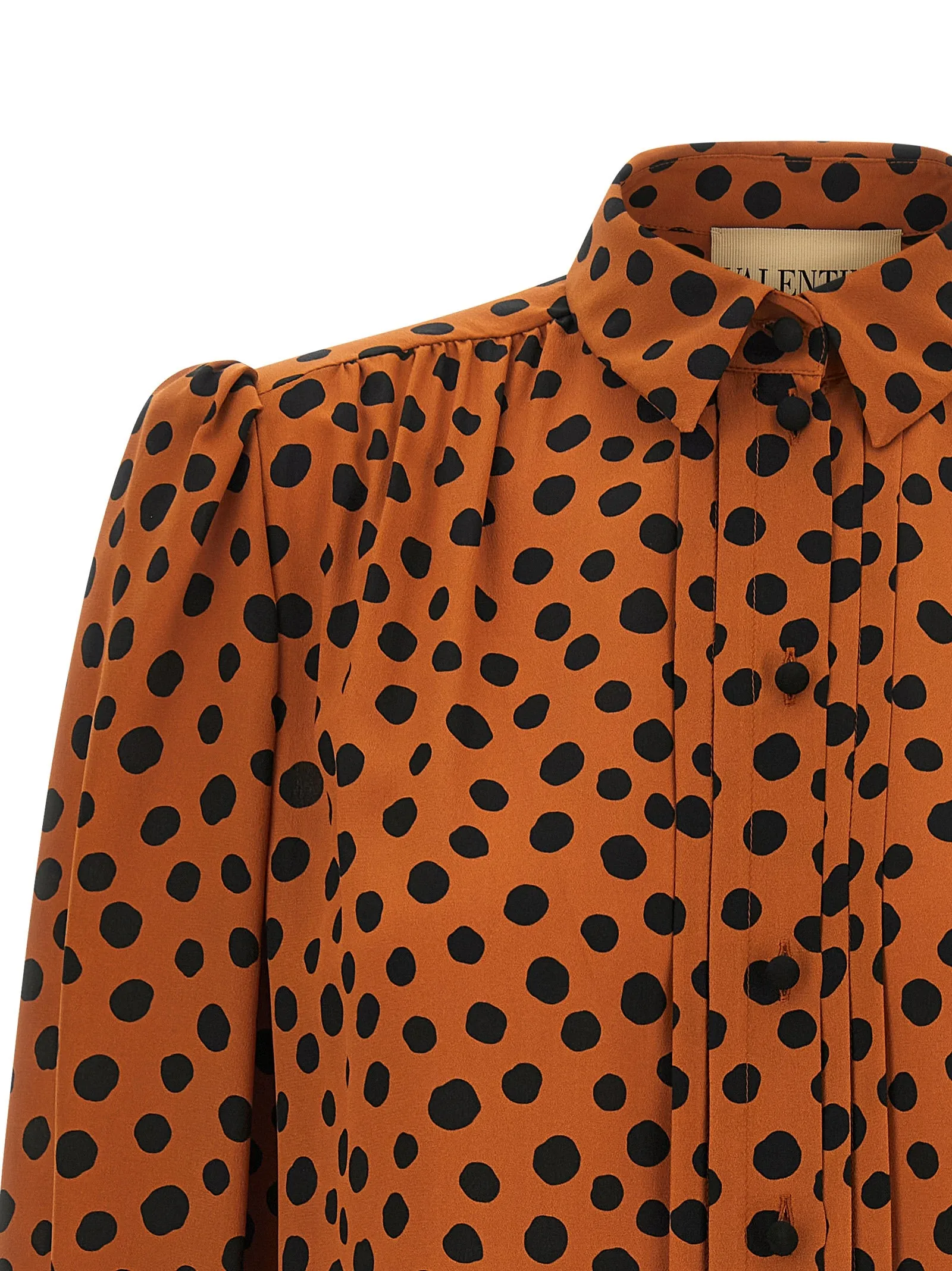 Polka dot print shirt sold by Lord & Taylor product image thumbnail 3