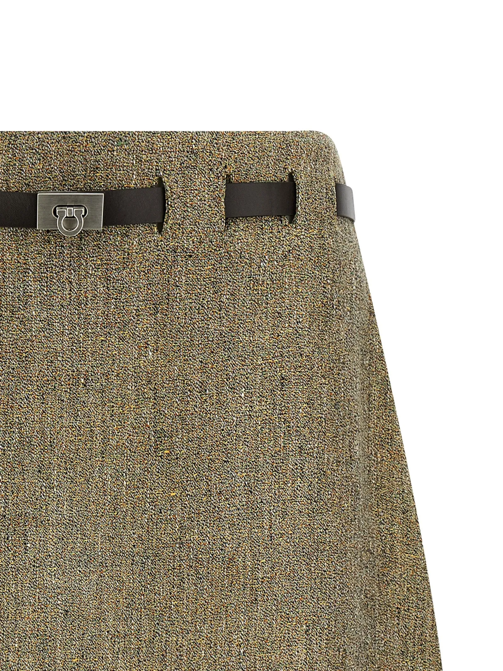 'Gancini' belt skirt sold by Lord & Taylor product image thumbnail 3