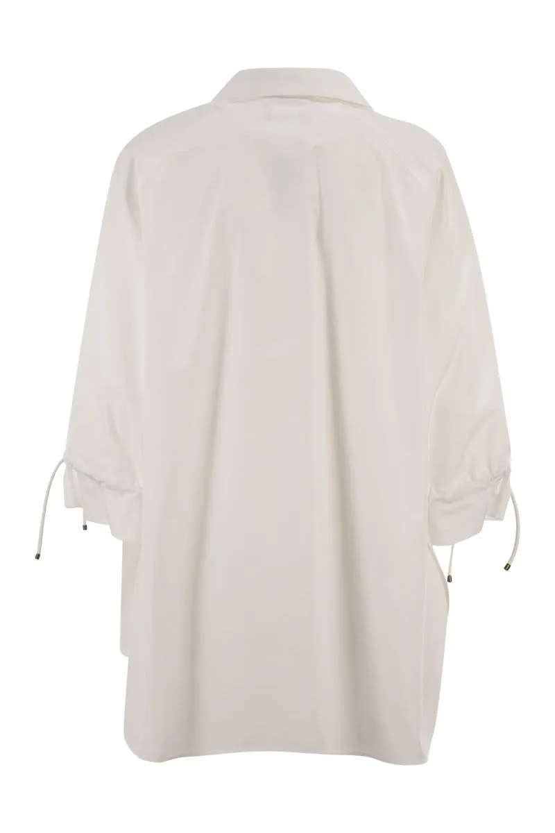 MXMADORNI - COTTON POPLIN BLOUSE sold by Lord & Taylor product image thumbnail 2