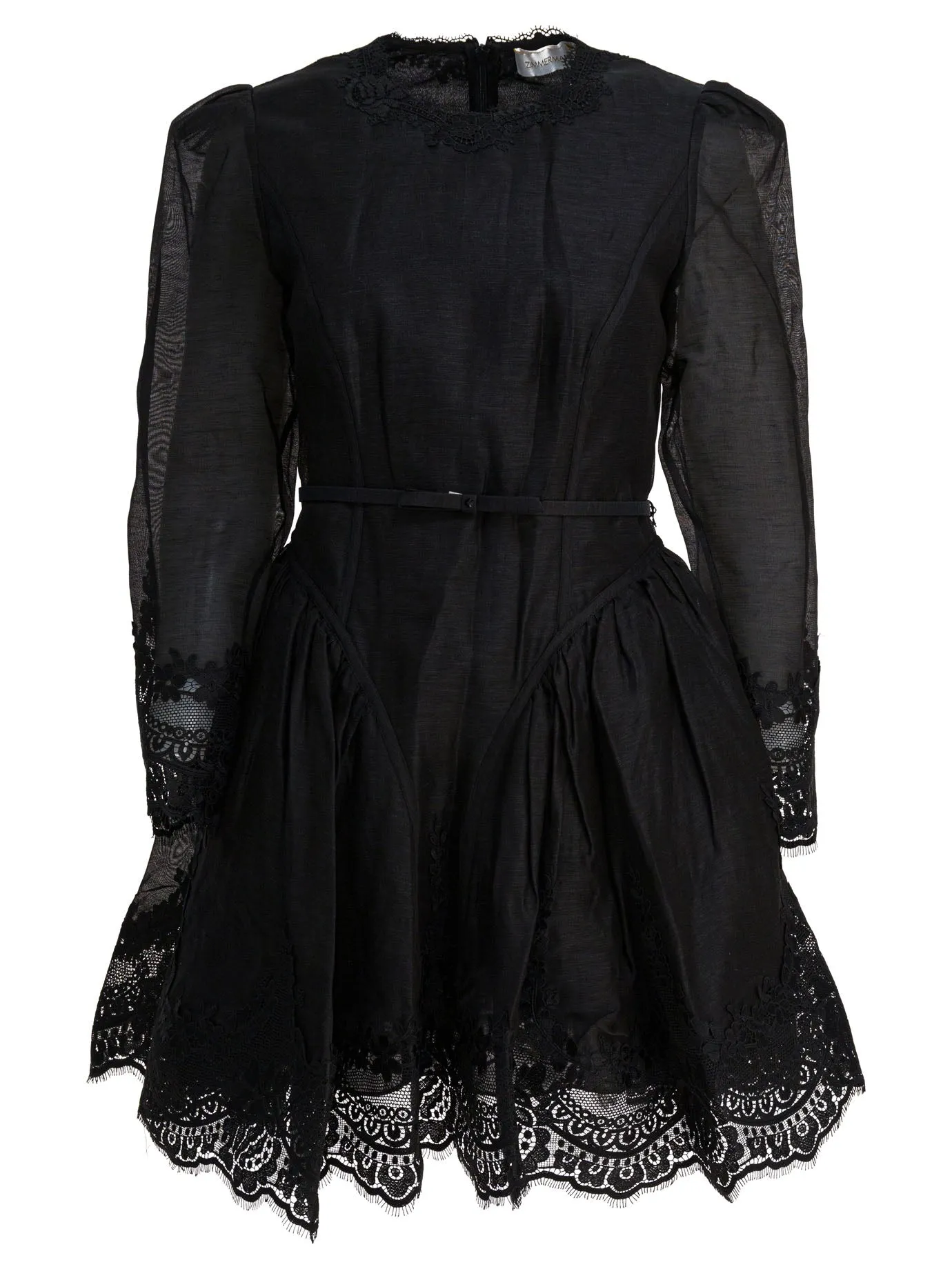 HYPNOTIC LACE TRIM MINI DRESS sold by Lord & Taylor
