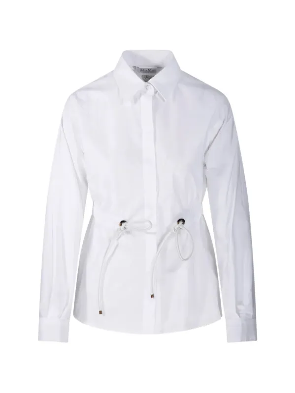 MXMTAZZINA - COTTON POPLIN SHIRT made by MaxMara