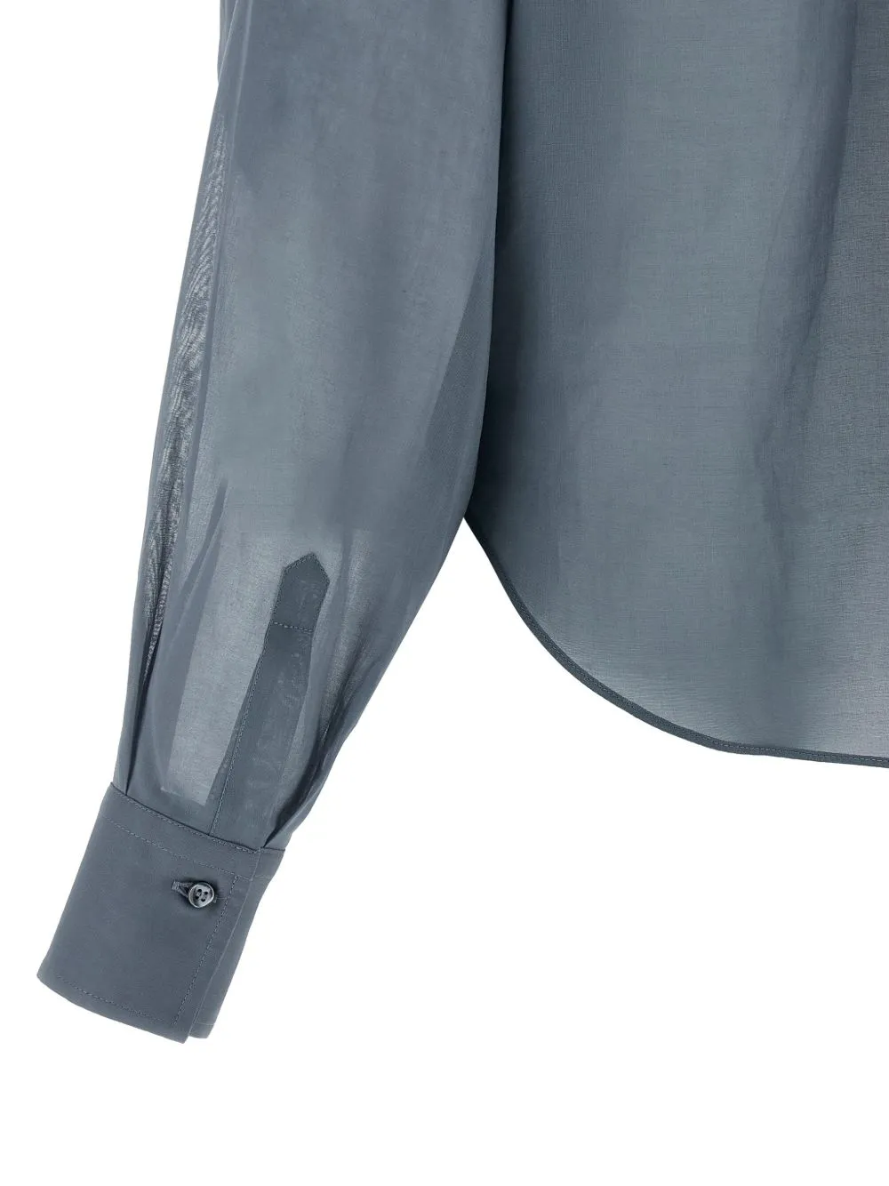 BLUE COTTON BLOUSE sold by Lord & Taylor product image thumbnail 3