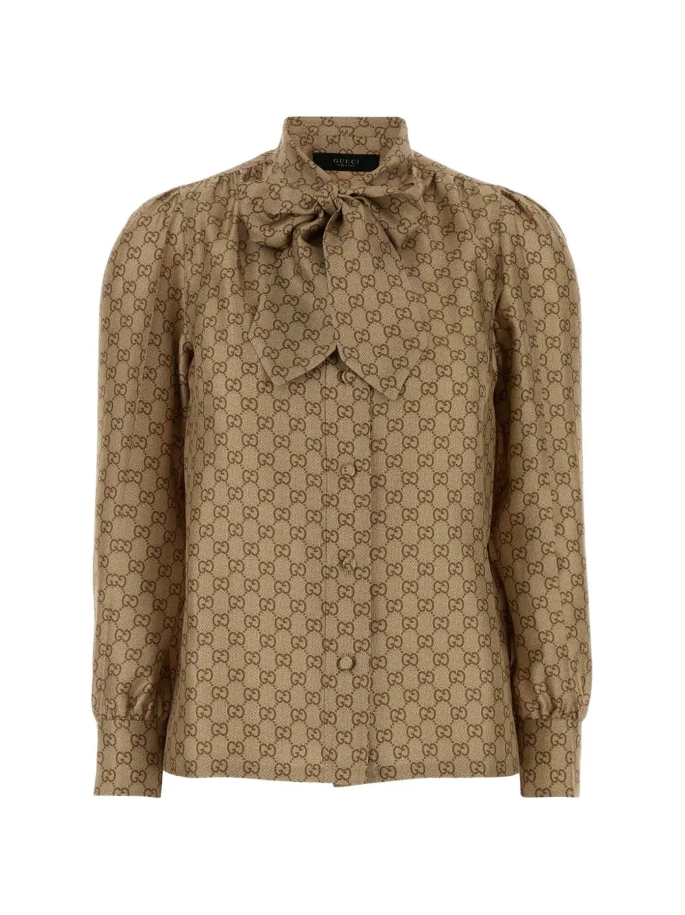 PRINTED SILK TWILL SHIRT sold by Lord & Taylor