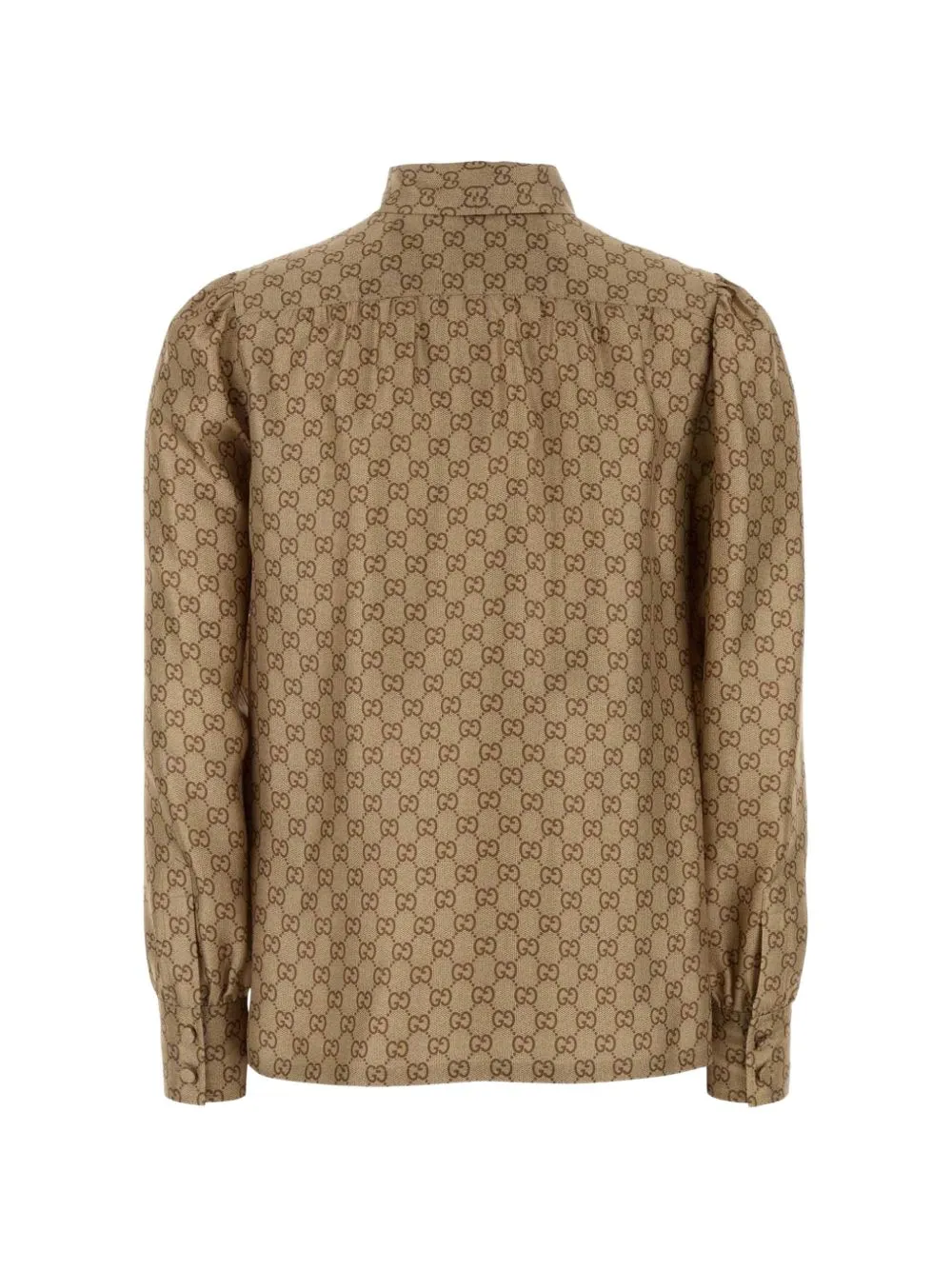 PRINTED SILK TWILL SHIRT sold by Lord & Taylor product image thumbnail 2