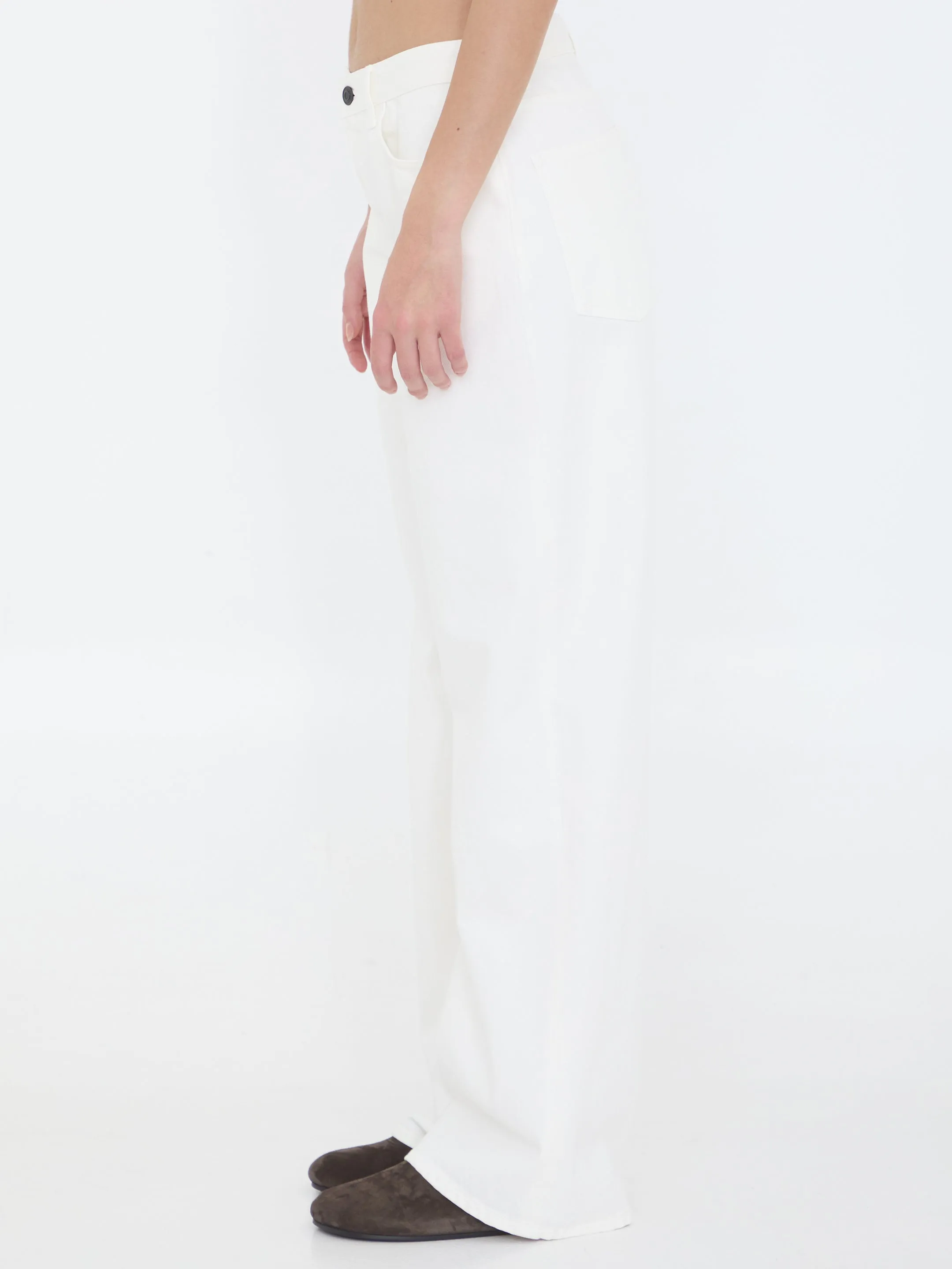 EGLITTA JEANS IN COTTON sold by Lord & Taylor product image thumbnail 3