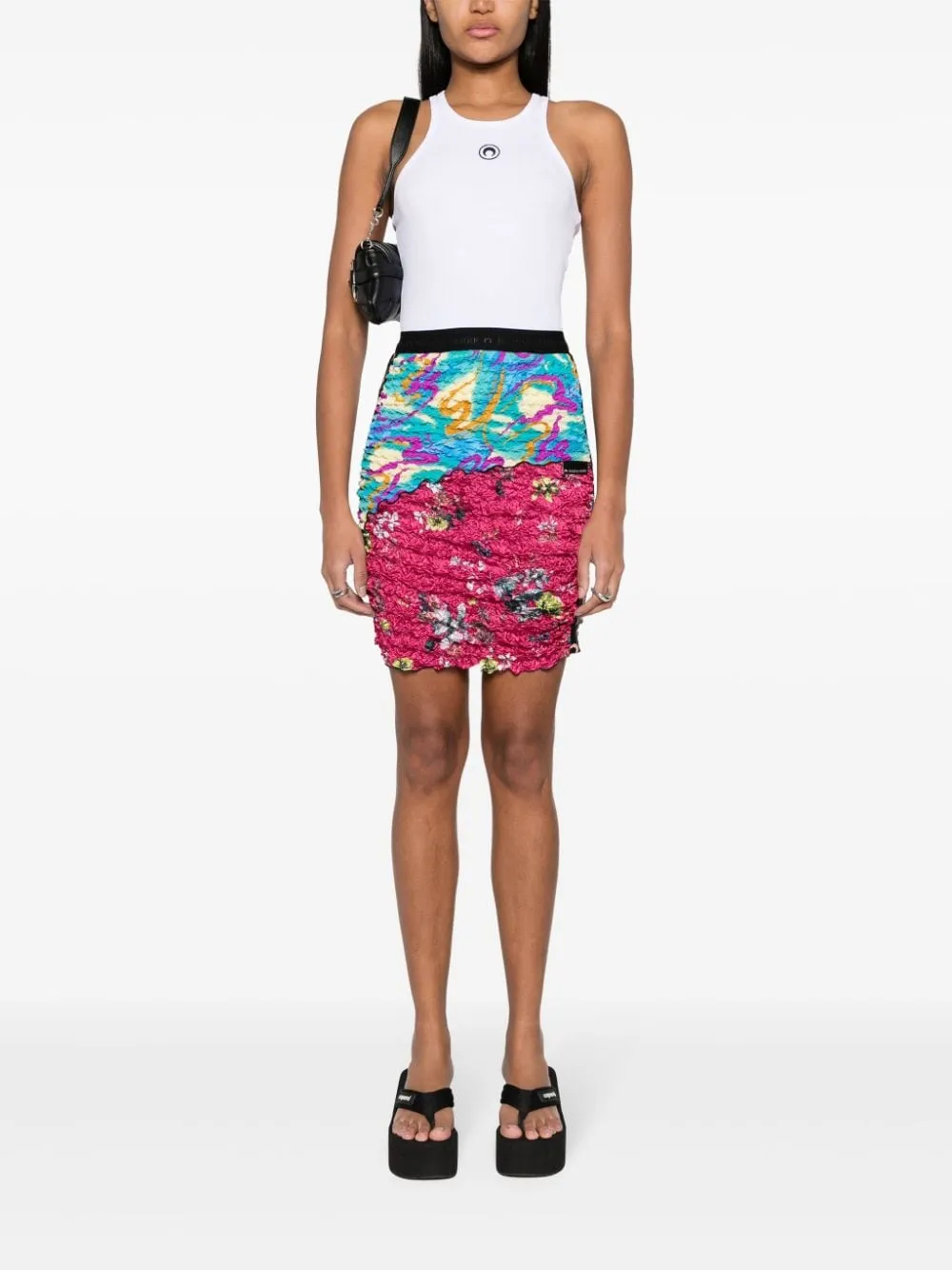 MARINE SERRE ORGANIC COTTON TANK TOP sold by Lord & Taylor product image thumbnail 5