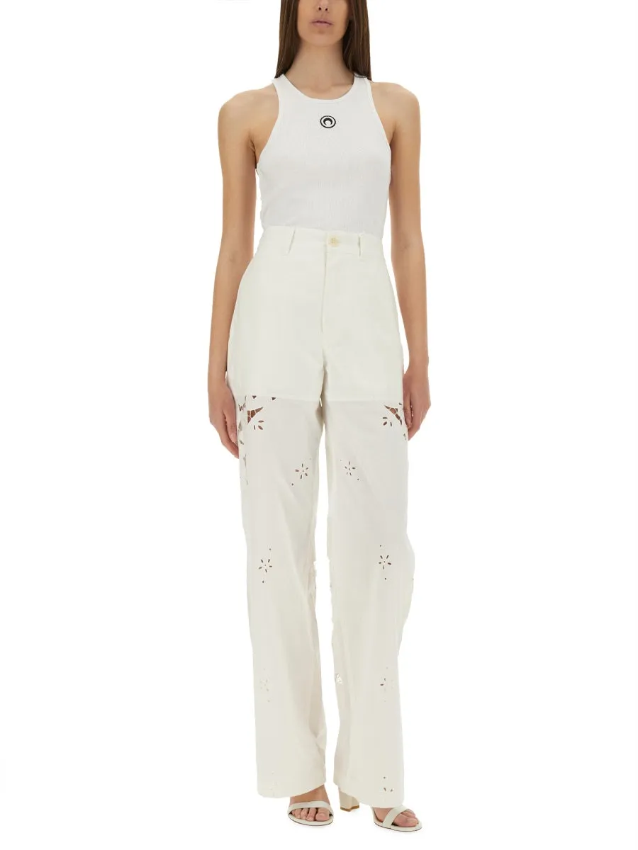 MARINE SERRE ORGANIC COTTON TANK TOP sold by Lord & Taylor product image thumbnail 2