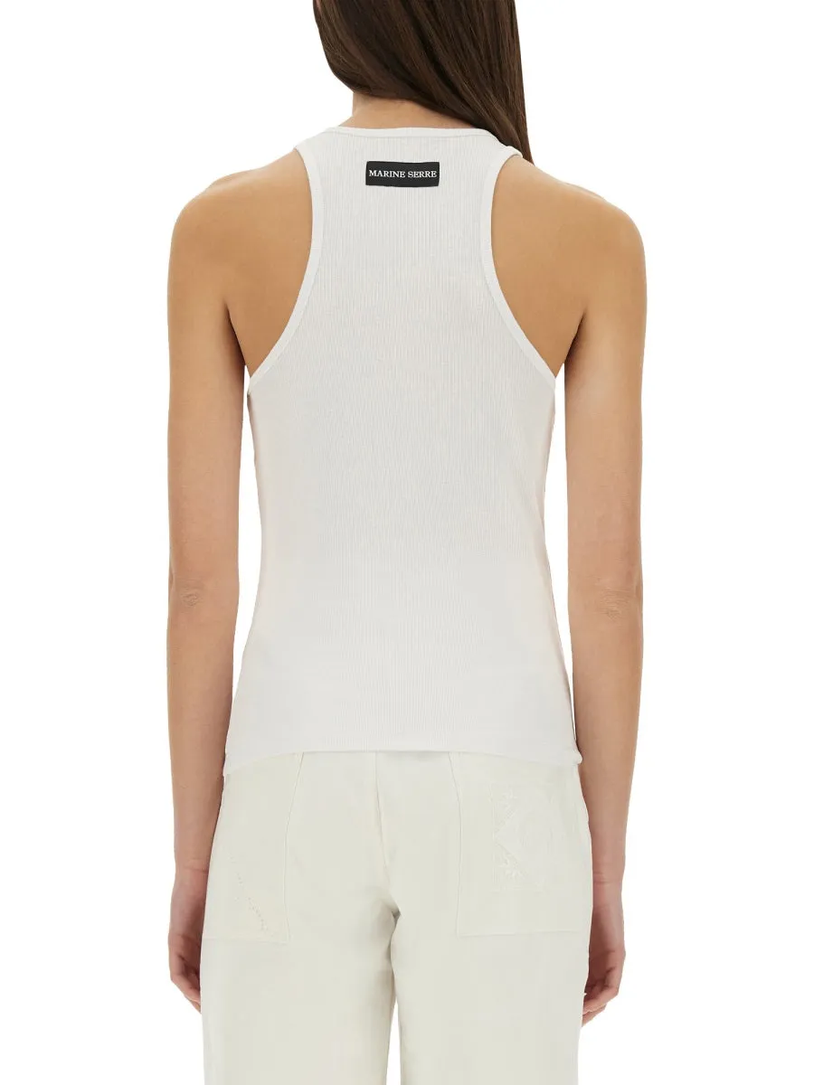 MARINE SERRE ORGANIC COTTON TANK TOP sold by Lord & Taylor product image thumbnail 3